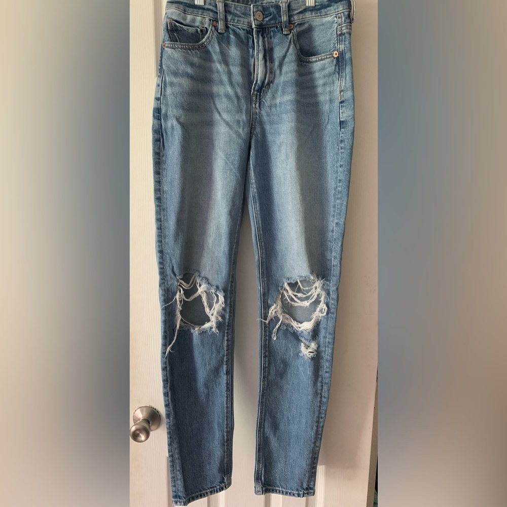 American Eagle Mom Jean size 2 long